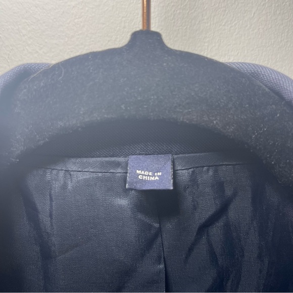 J.Crew Factory Men’s Navy Wool Thompson Blazer Size 36S Two Button Suit Jacket - Picture 6 of 11